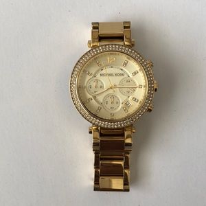 Michael Kors gold watch